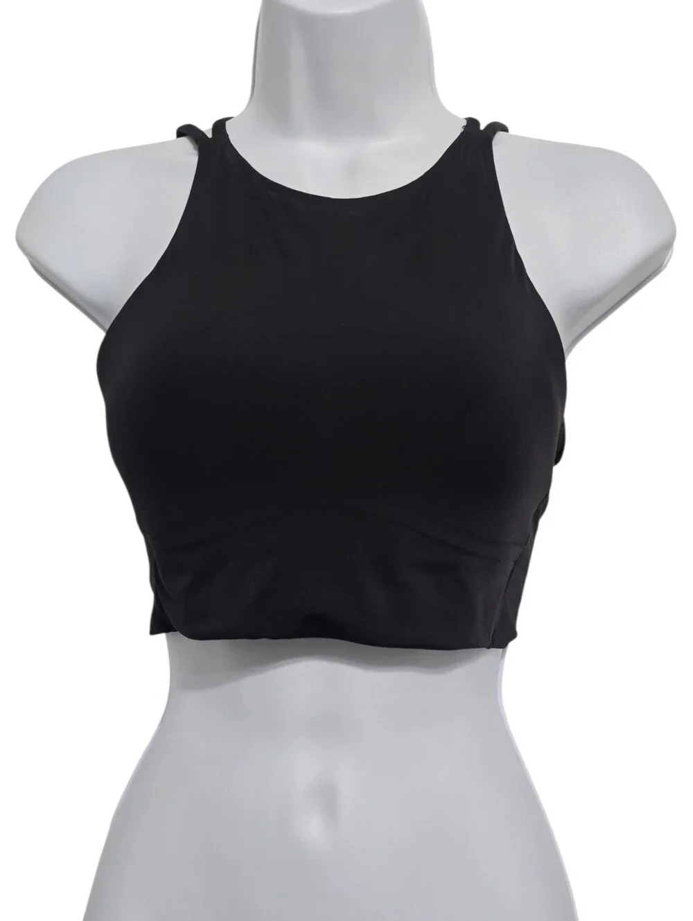 Lululemon Like a Cloud High-Neck Longline Bra.